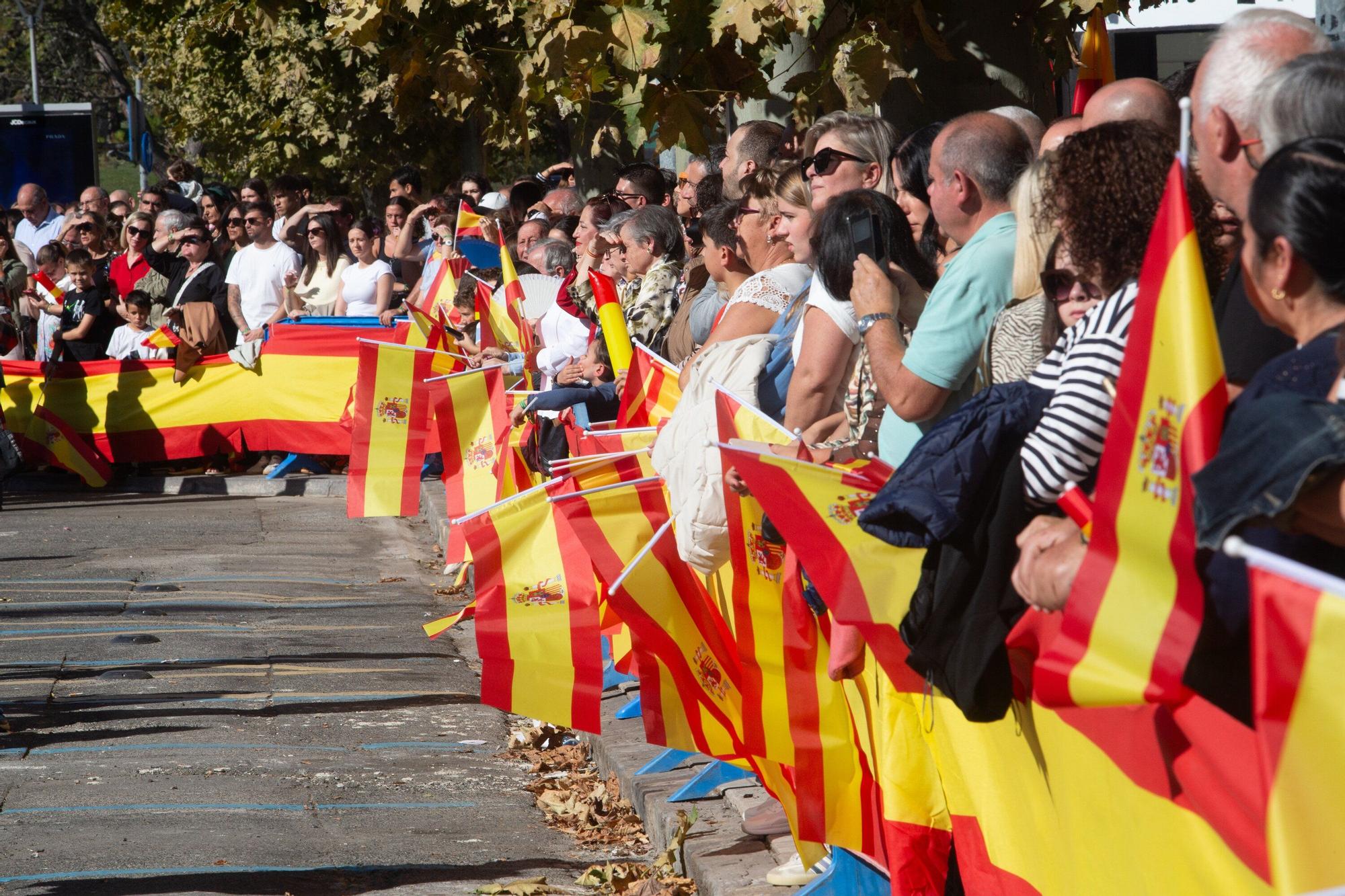 Fotos de la celebración de la Virgen del Pilar por la Guardia Civil de Navarra en Pamplona