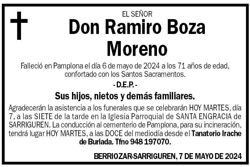 Ramiro Boza Moreno