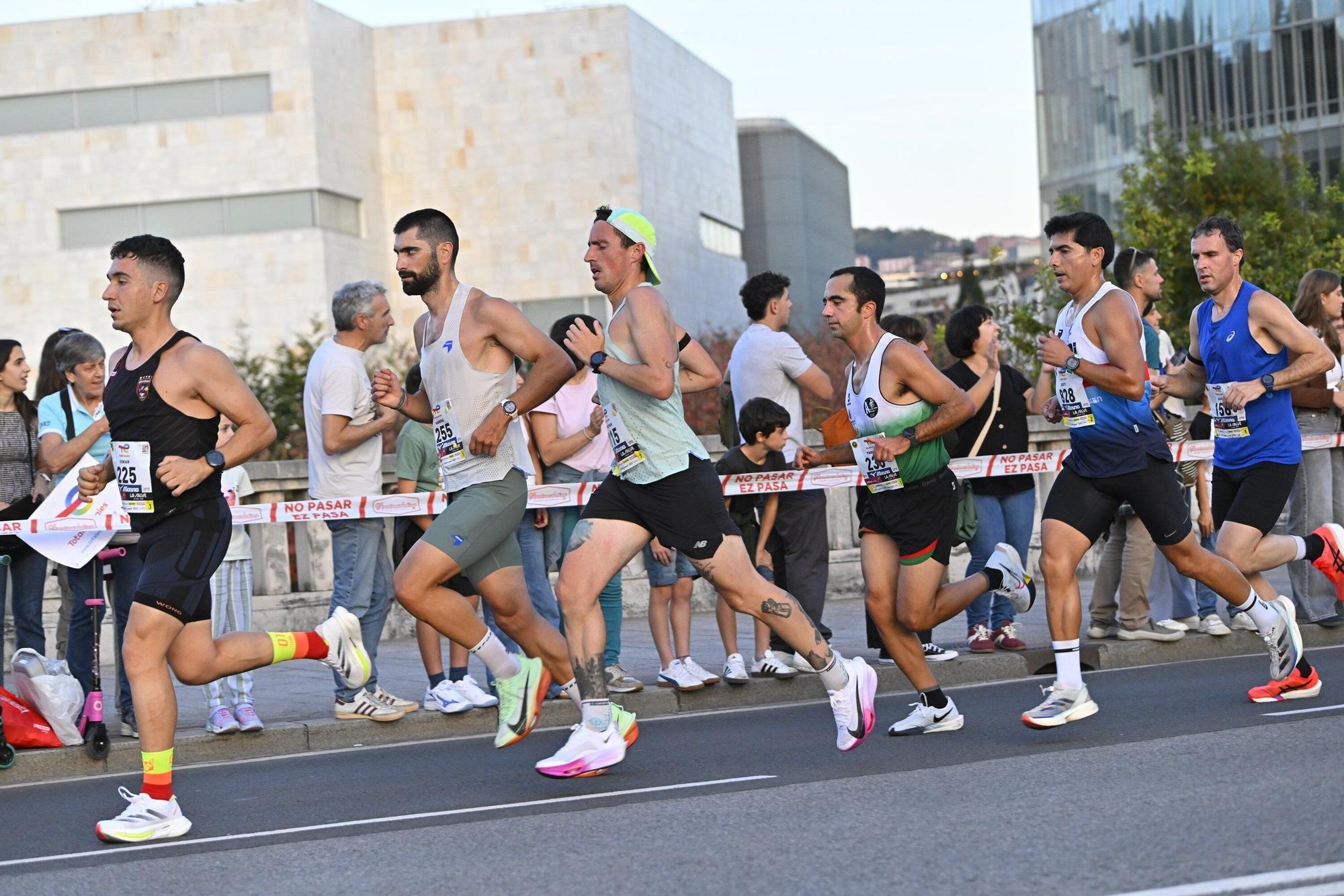 El Bilbao Night Marathon, en imágenes