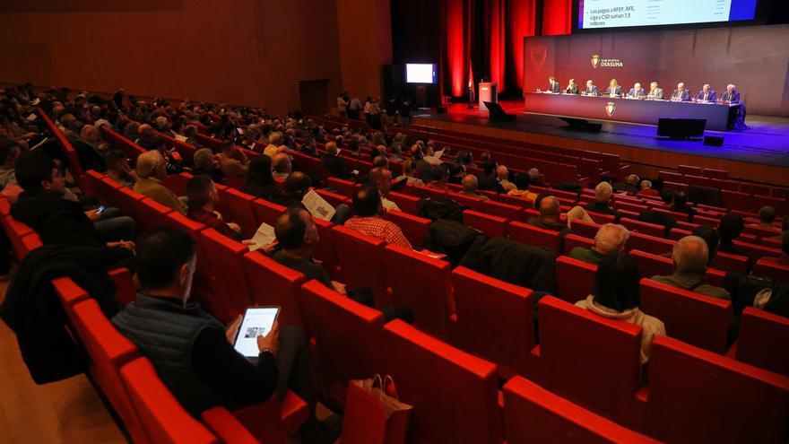 Preocupación por el aforo de El Sadar y por el de la Asamblea