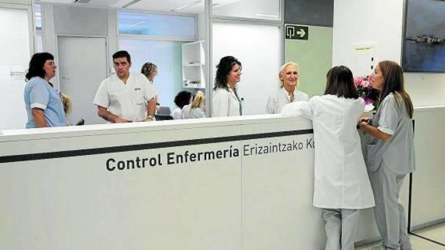Control de Enfermería del Pabellón C del Complejo.