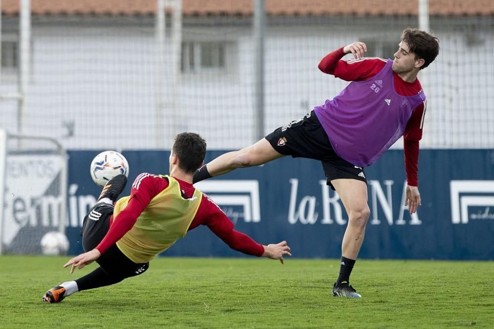 Primer entrenamiento de Jonás Ramalho con Osasuna