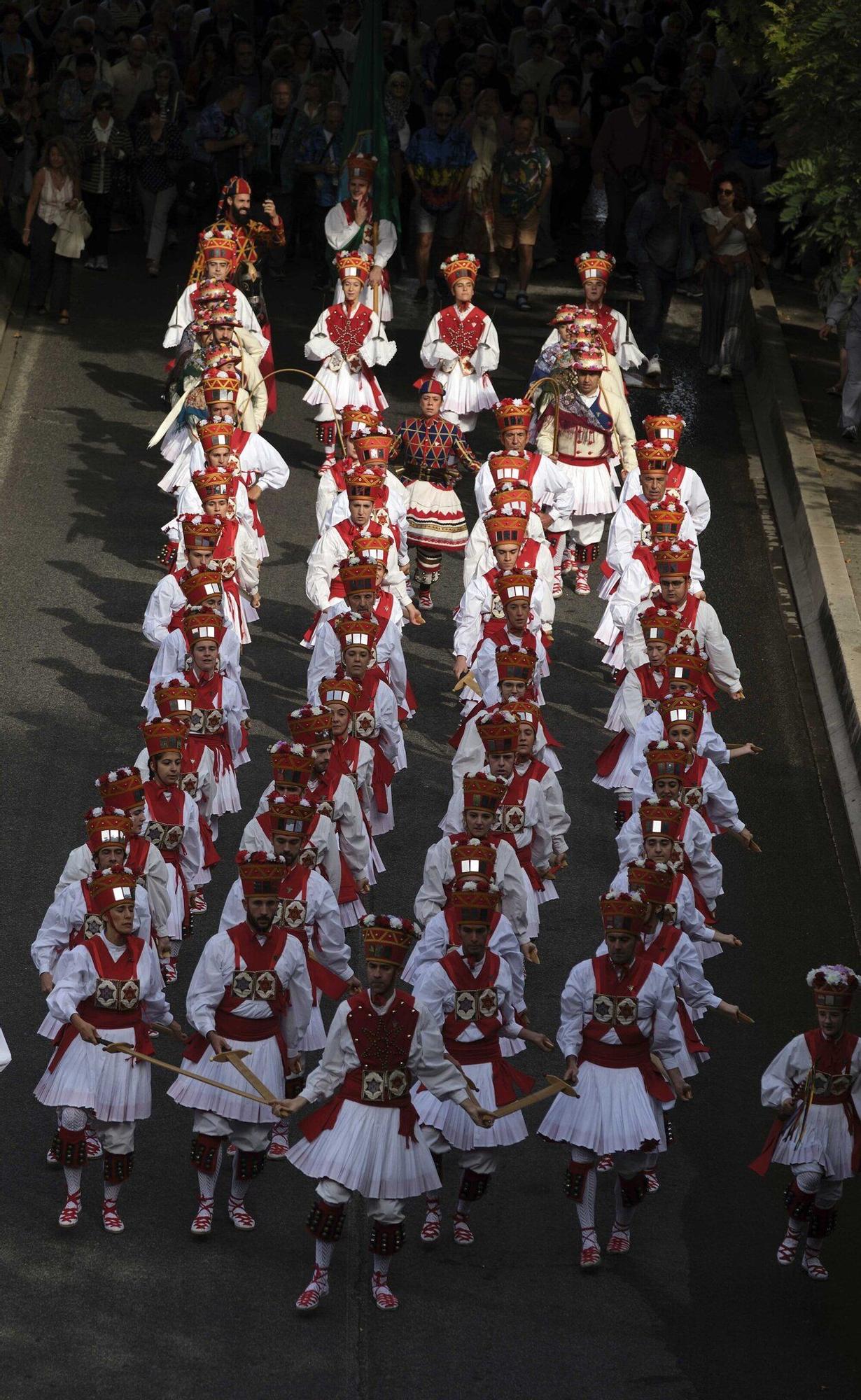 Fotos de la procesión de San Fermín Txikito