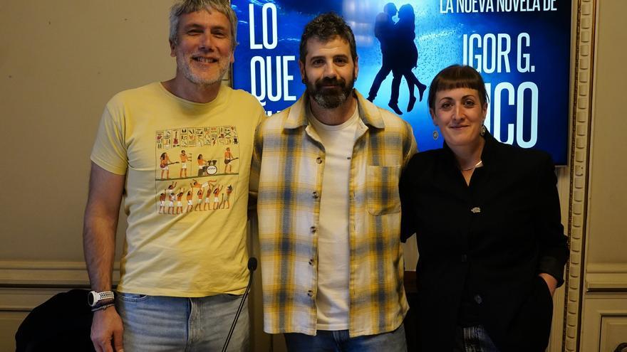 El periodista de DEIA, Igor G. Vico, presenta en Torre Jauregia de Santurtzi su nuevo trabajo literario: Lo que vuelve