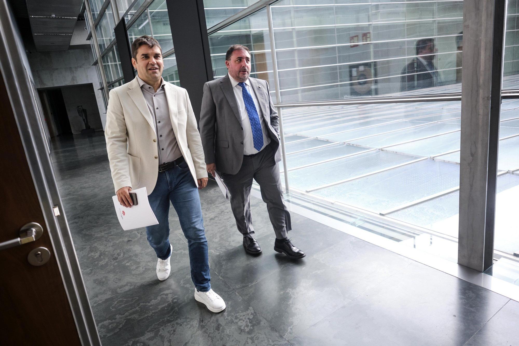 Fotos de la Mesa y Junta de Portavoces del Parlamento de Navarra (01/09/2025)