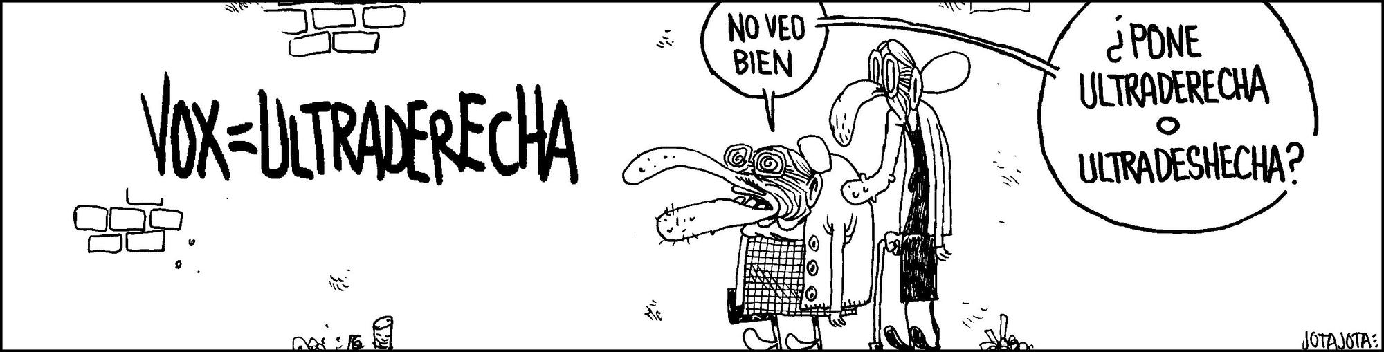 La tira de Jota Jota.
