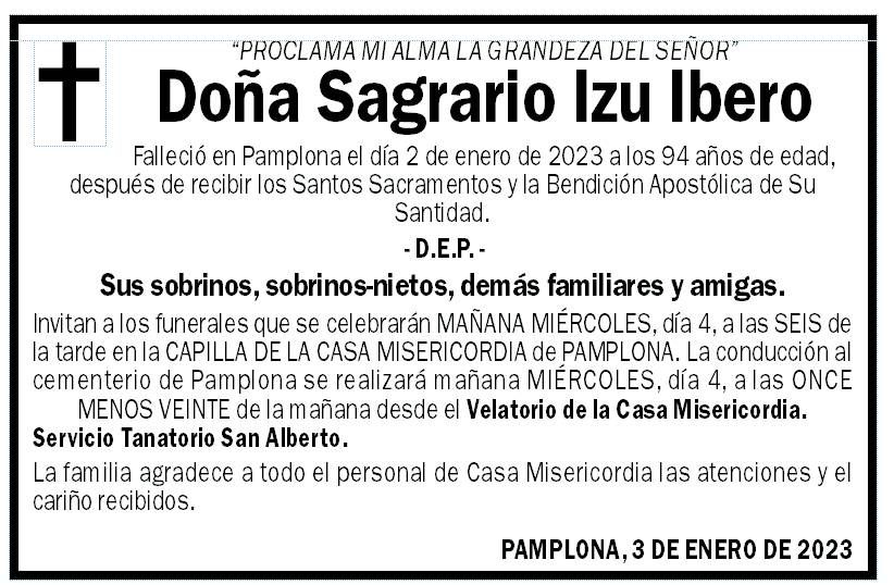 Sagrario Izu Ibero
