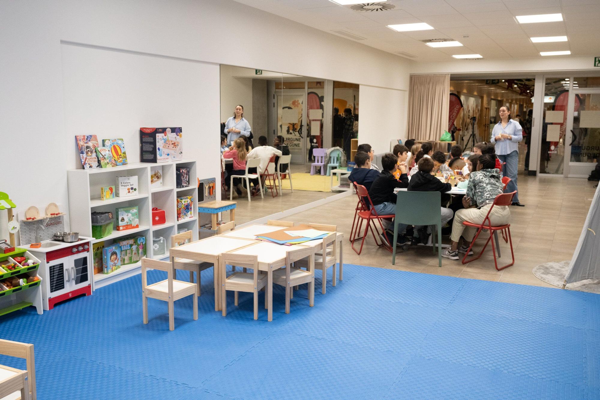 En imágenes: Bilbao inaugura los nuevos Haurgune y Kidegune