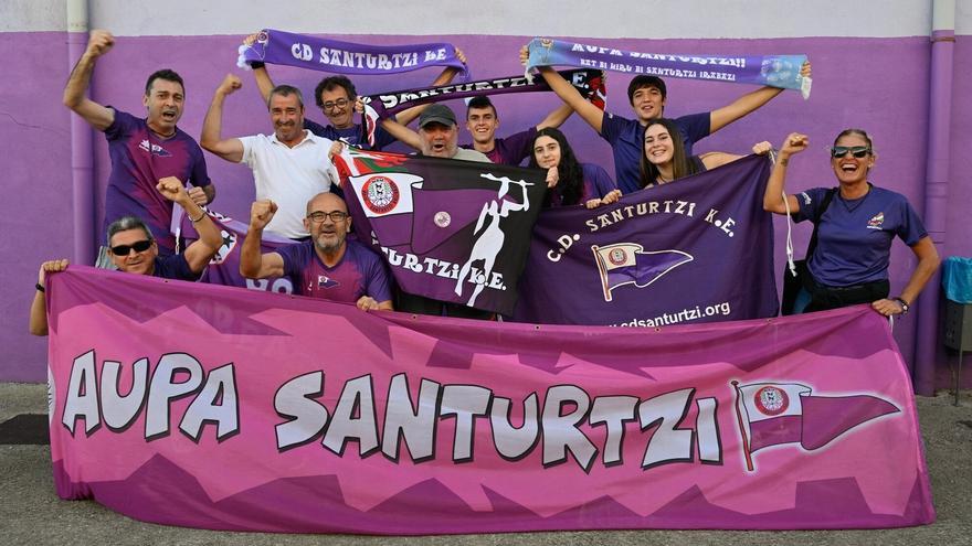 El Santurtzi, una marea de ilusión para la Copa