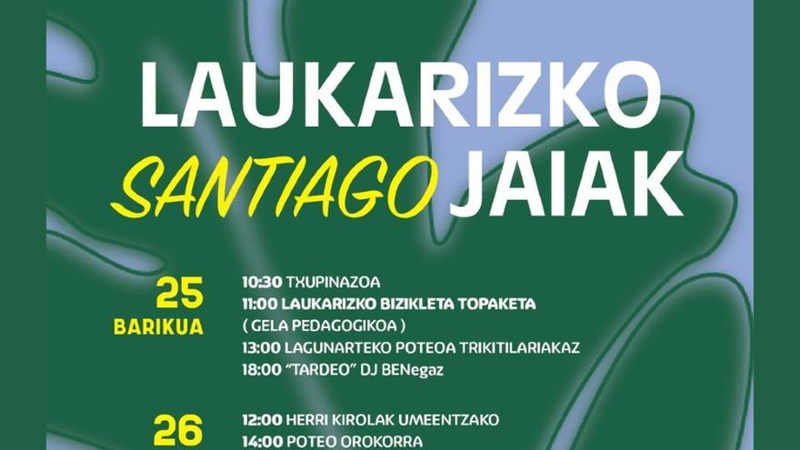 Mungia celebra desde hoy las fiestas de Laukariz