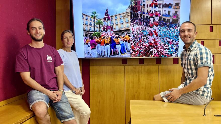 Vitoria acoge una gran Diada Castellera con los Xicots de Vilafranca