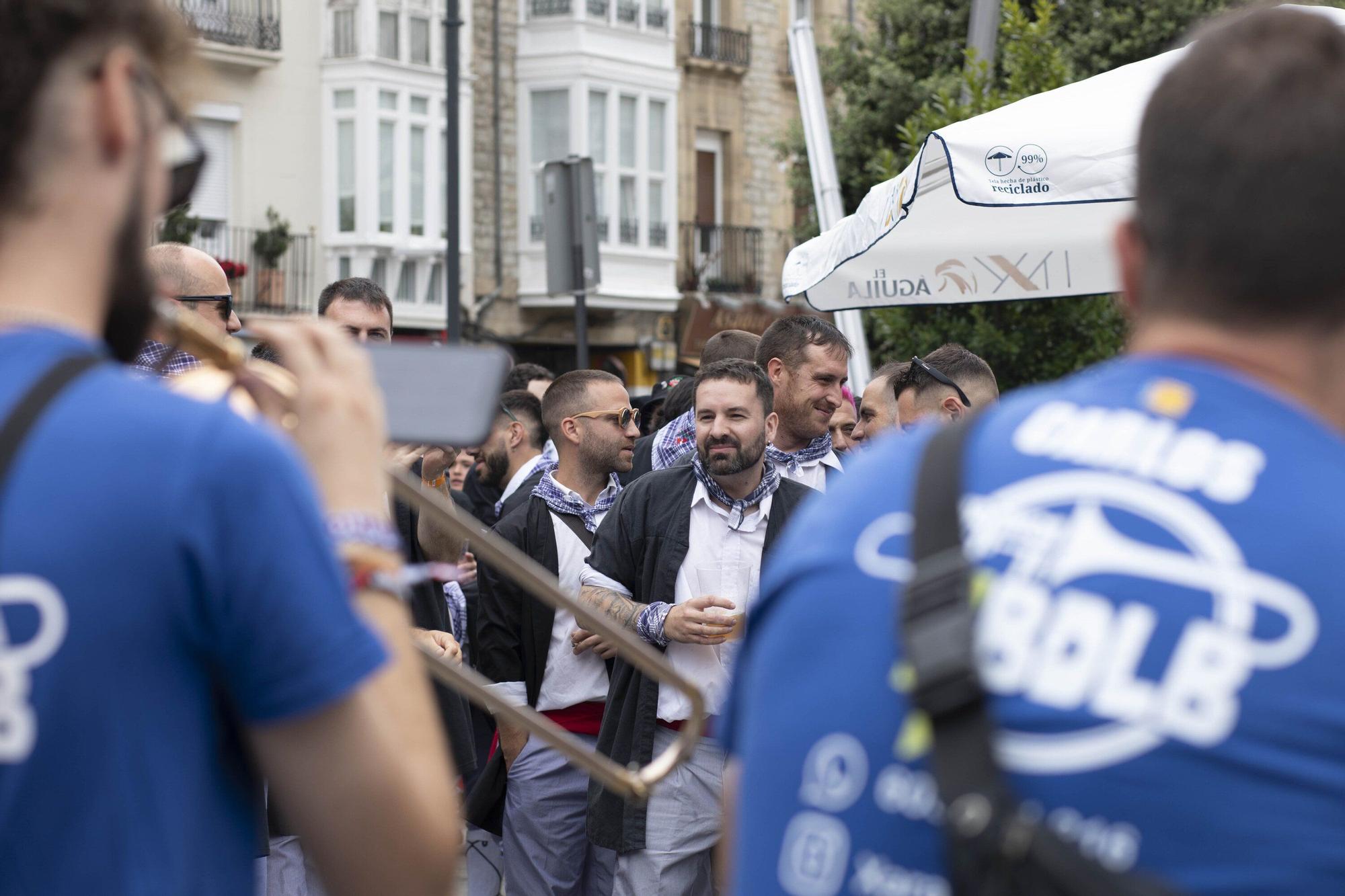En imágenes: Ambiente en Vitoria el día de la Virgen Blanca