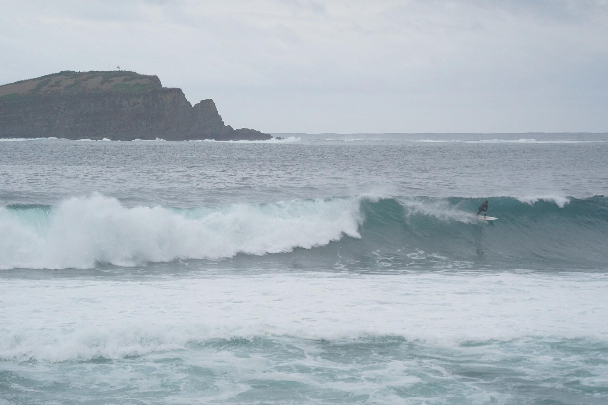 En imágenes: "La comunidad del surf está como loca, suele haber pocos días al año con olas como estas"