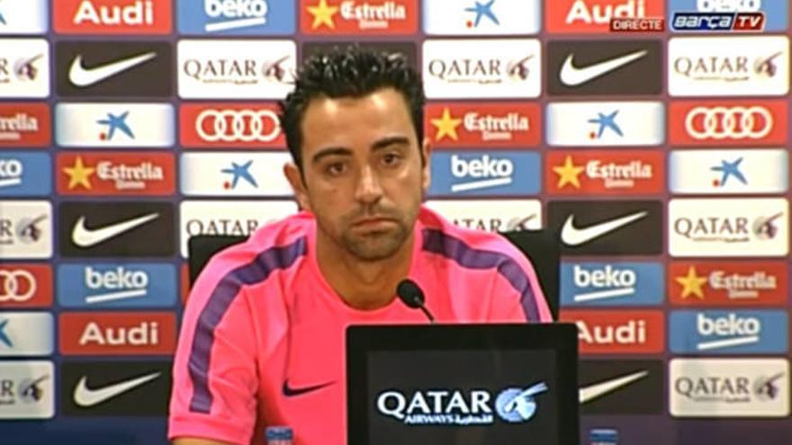 Xavi cierra catorce años con la selección