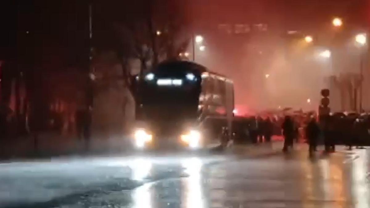 Vídeo del recibimiento.