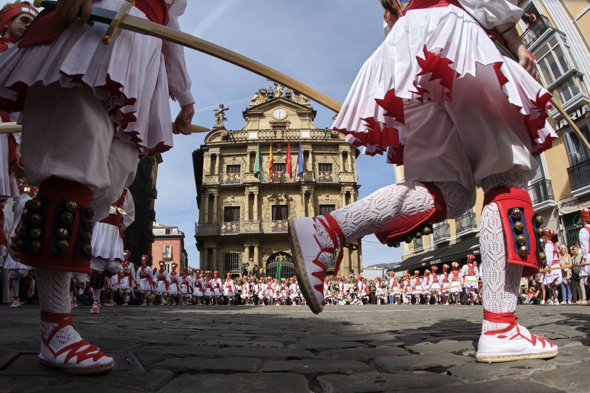 Fotos de la procesión de San Fermín Txikito
