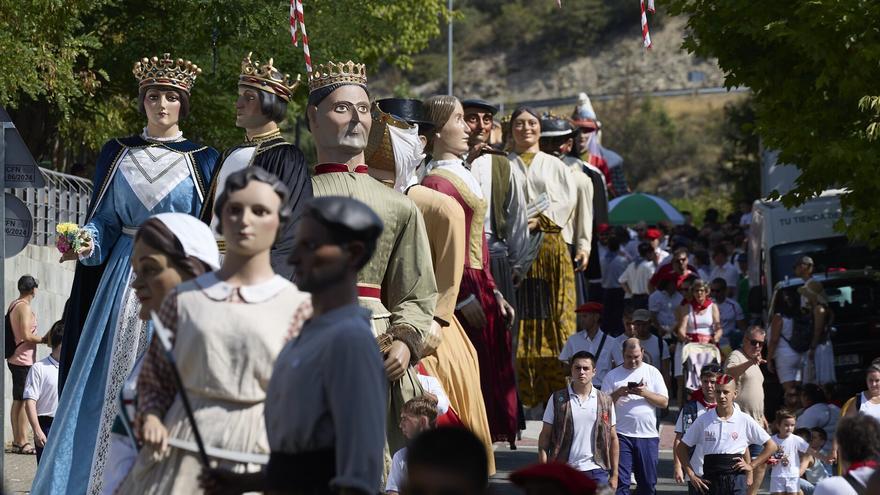 Fotos del  Día Grande de las fiestas de Aoiz