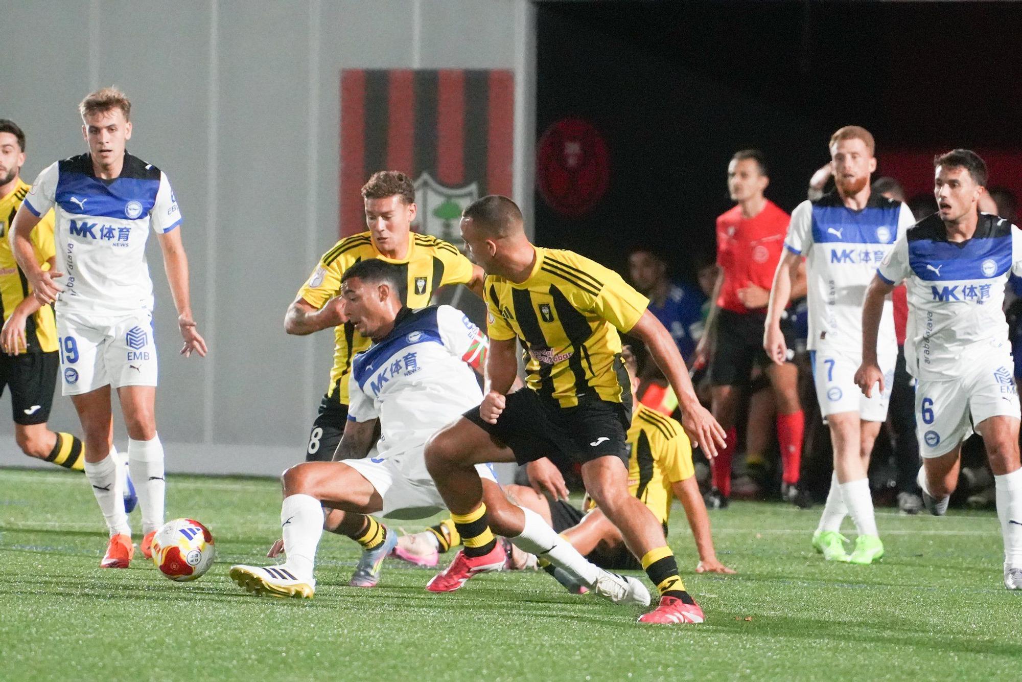 La goleada del Alavés al Getxo, en imágenes