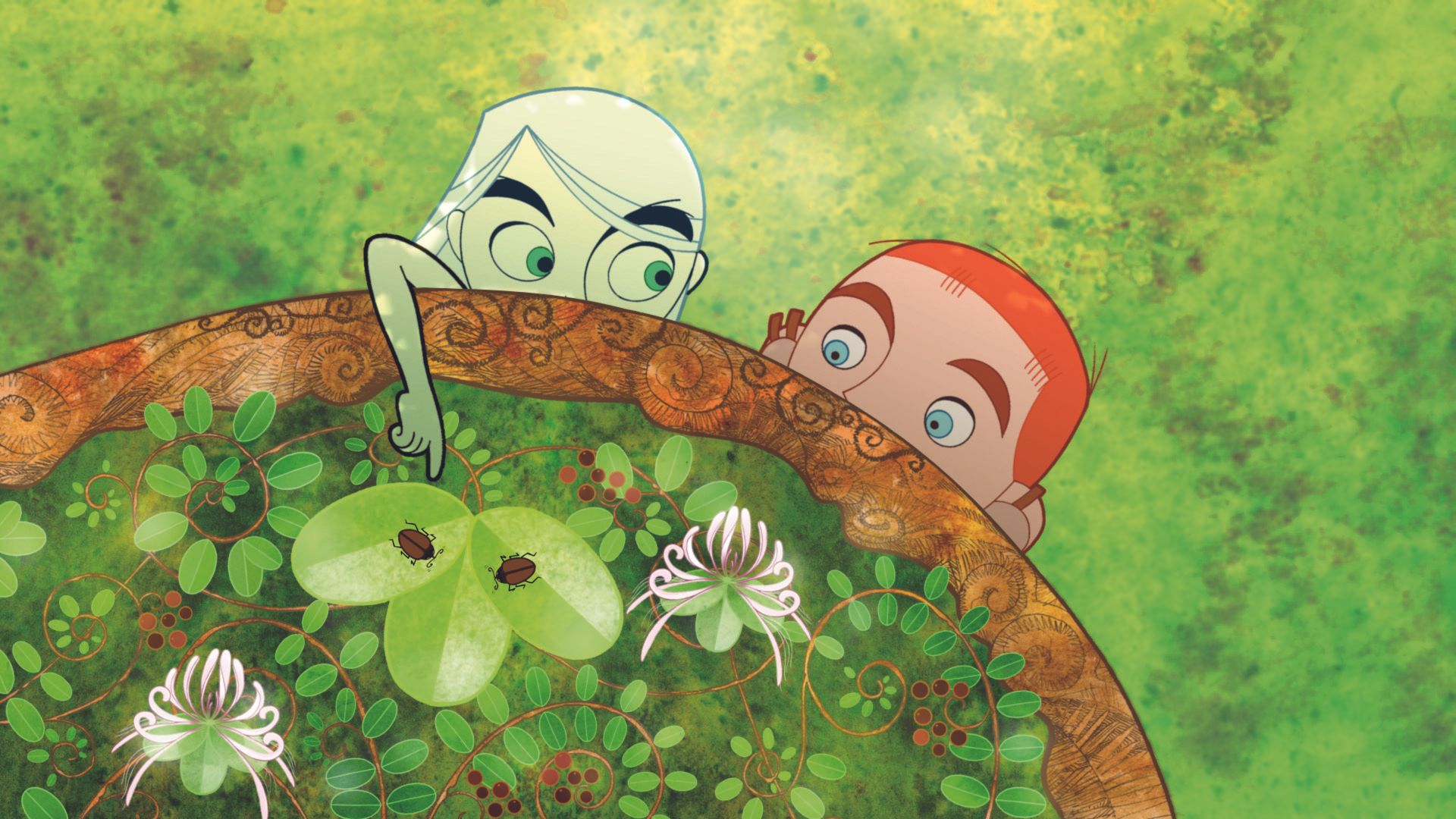 Fotograma de la película &#039;El secreto del Libro de Kells&#039;.