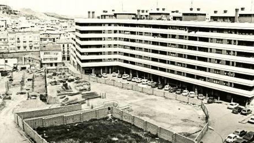 Obras de urbanización de la plaza de las Claras