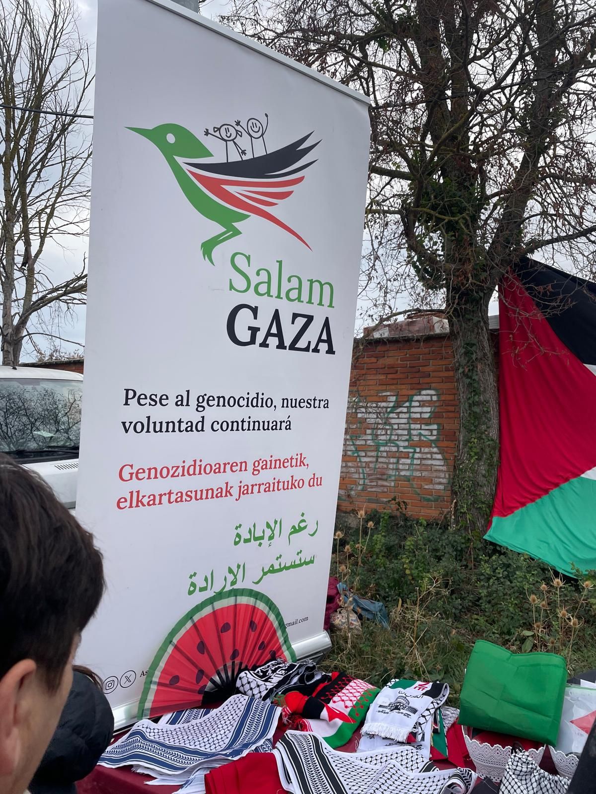Puesto de Salam Gaza en el Oinez.