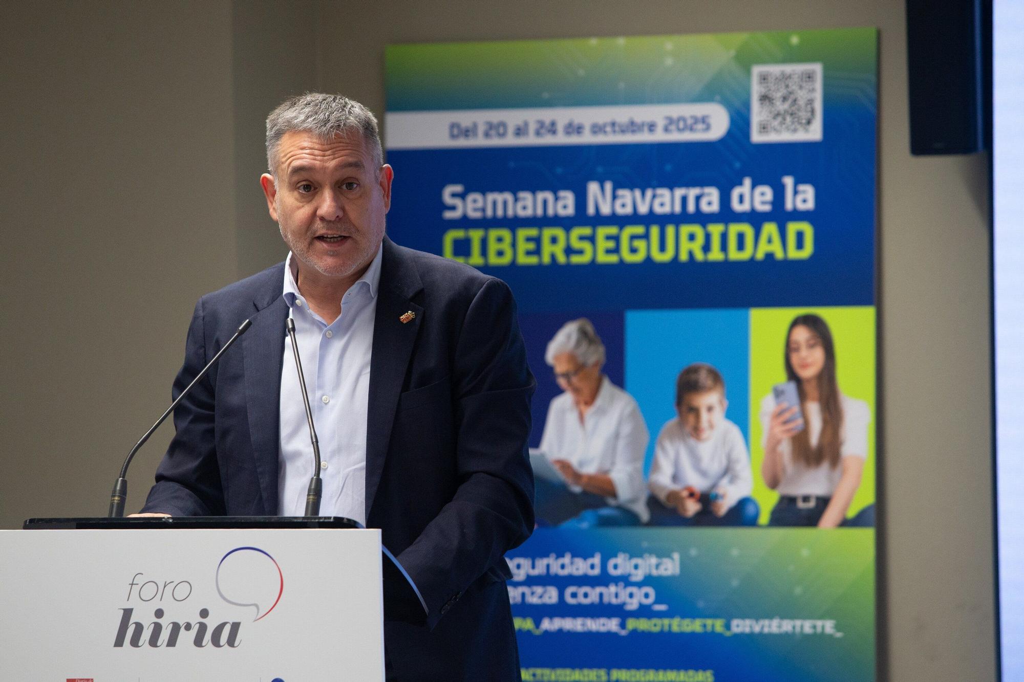 Fotos del Foro Hiria sobre ciberseguridad