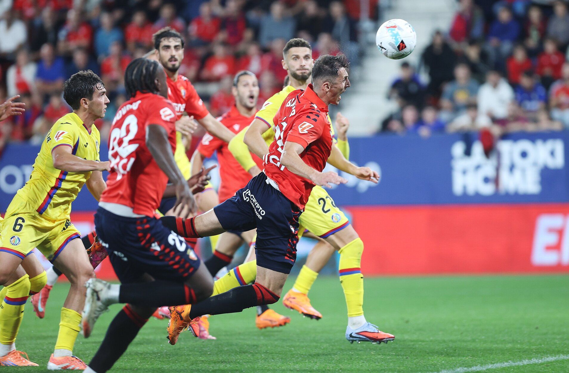 Fotos del Osasuna-Getafe en El Sadar