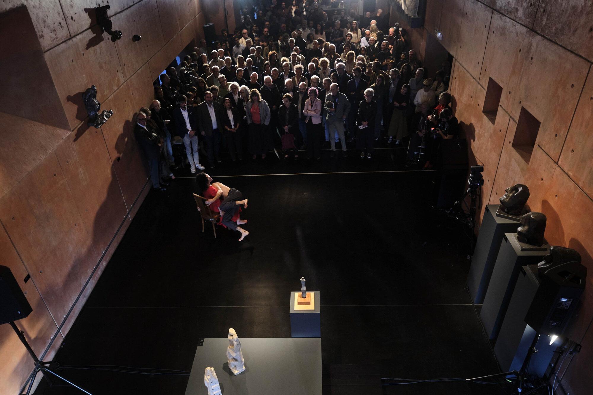 Fotos del acto social de DANOK OTEIZA en el museo de Alzuza