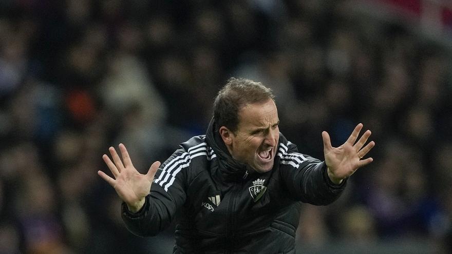 Arrasate: "El equipo tiene fe y hasta el final lo hemos intentado"