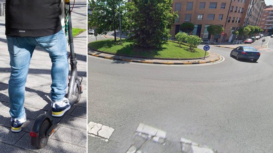 El peligro de circular sin casco: herido muy grave tras caer de su patinete en Pamplona