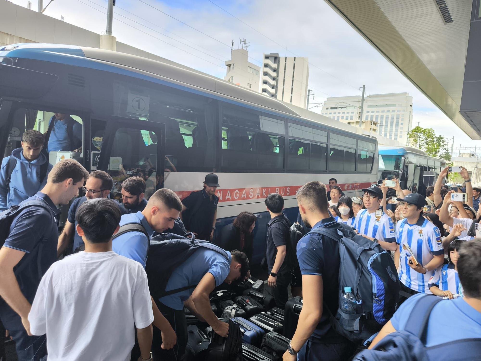 Take Kubo se suma a la expedición de la Real Sociedad en Japón