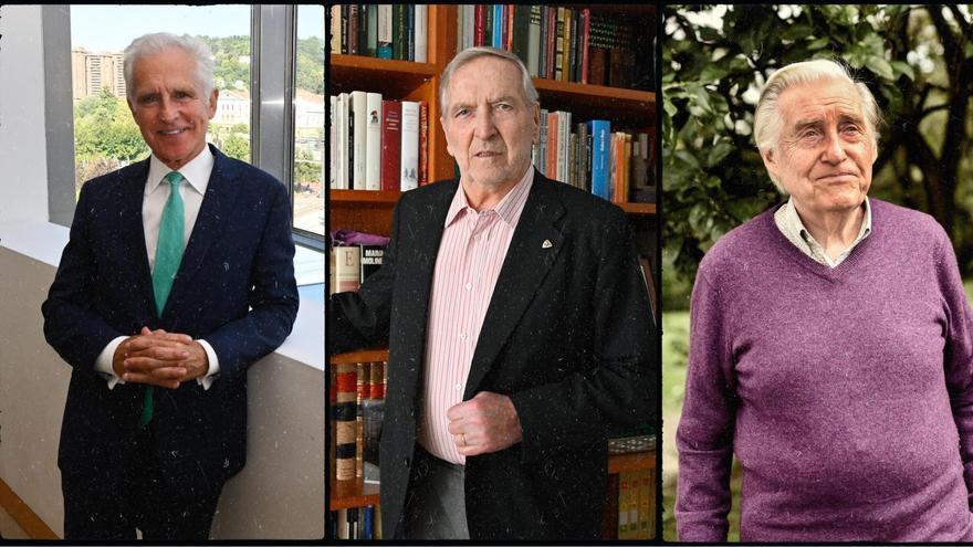 Joaquín Achúcarro, Cecilio Gerrikabeitia y Juan Ignacio Vidarte, finalista para Ilustre de Bilbao a propuesta de los ciudadanos