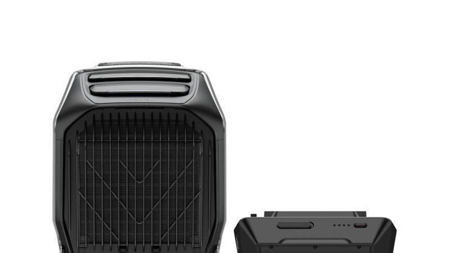 Vista del dispositivo Ecoflow Wave 3 de Decathlon