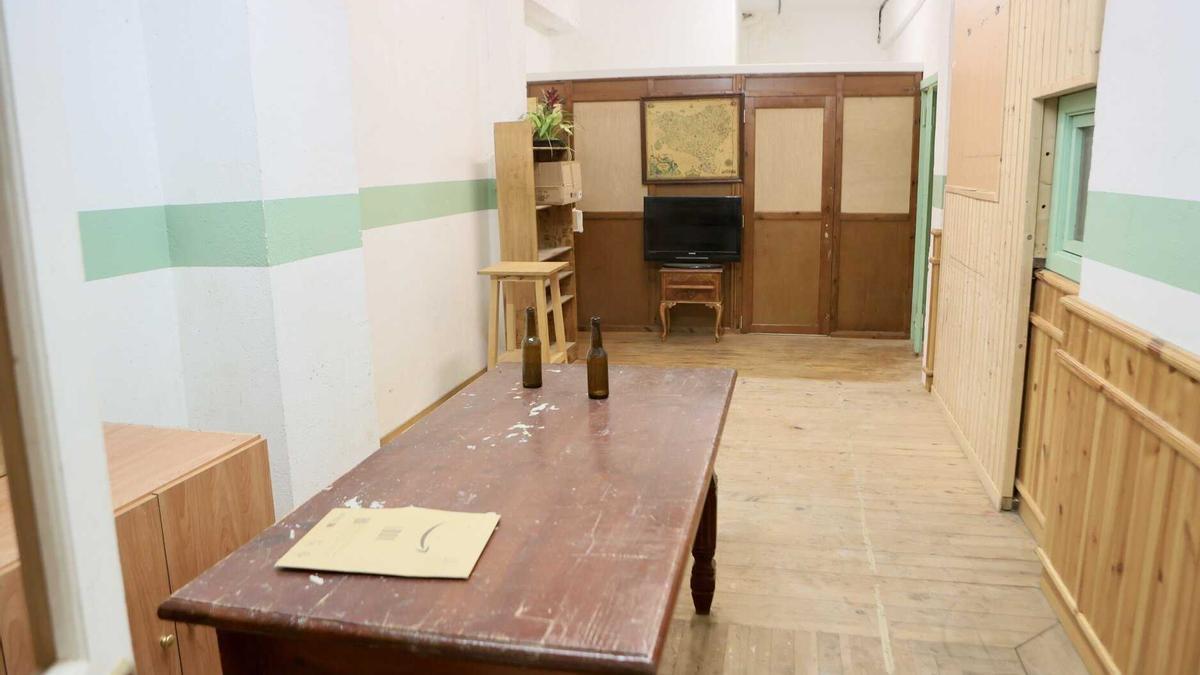 Uno de los set de rodaje de las instalaciones de ACT Studio-Escuela de Cine