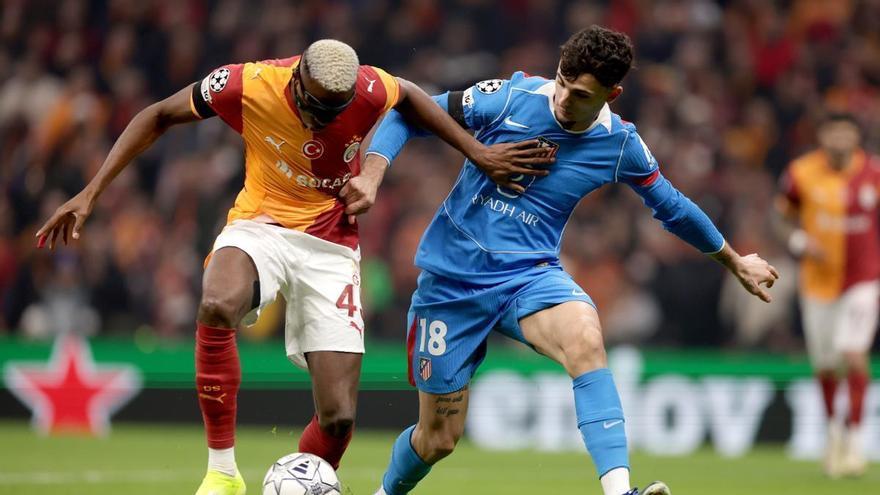 El Atlético  se complica en Estambul