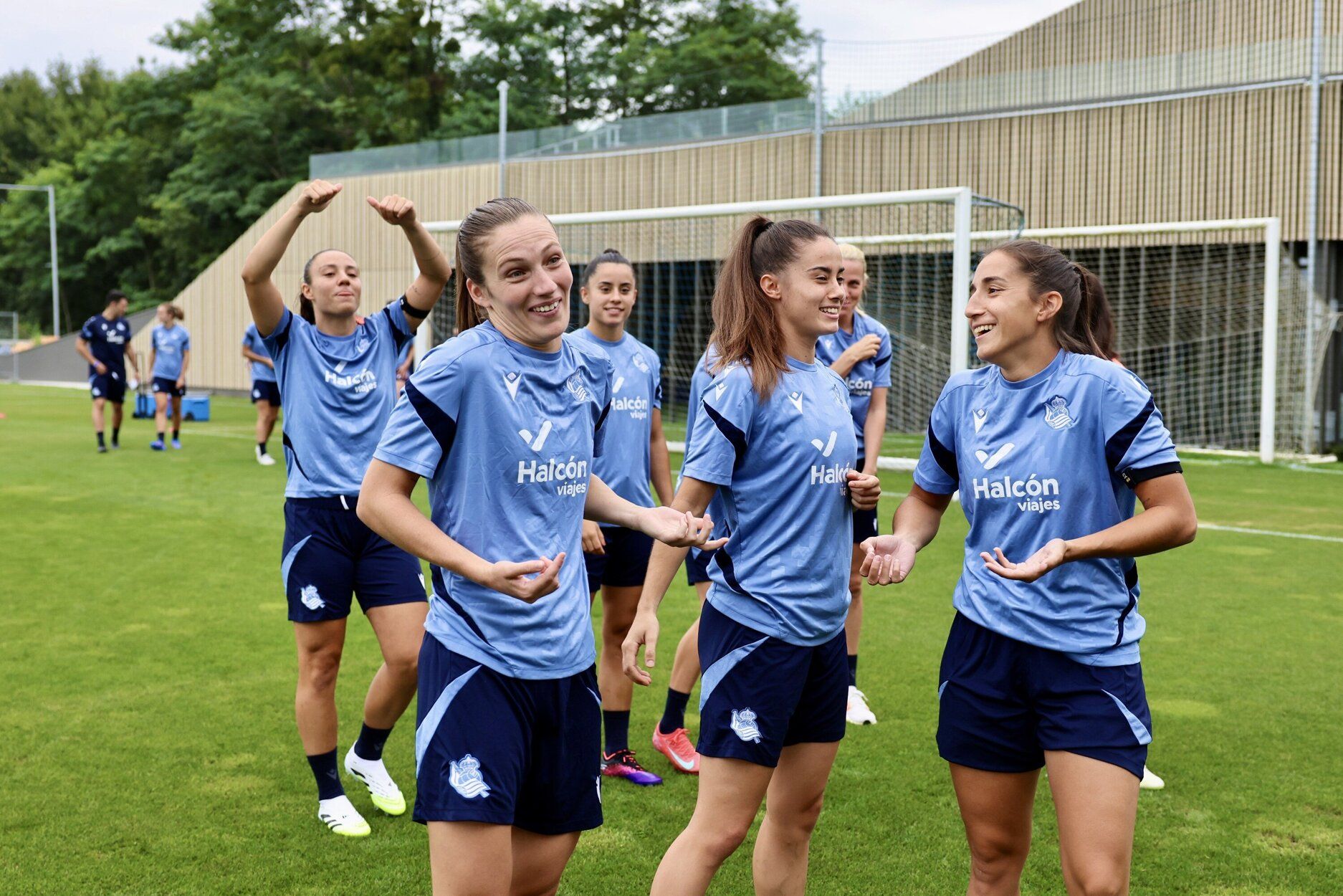 Primer entrenamiento de la Real femenino