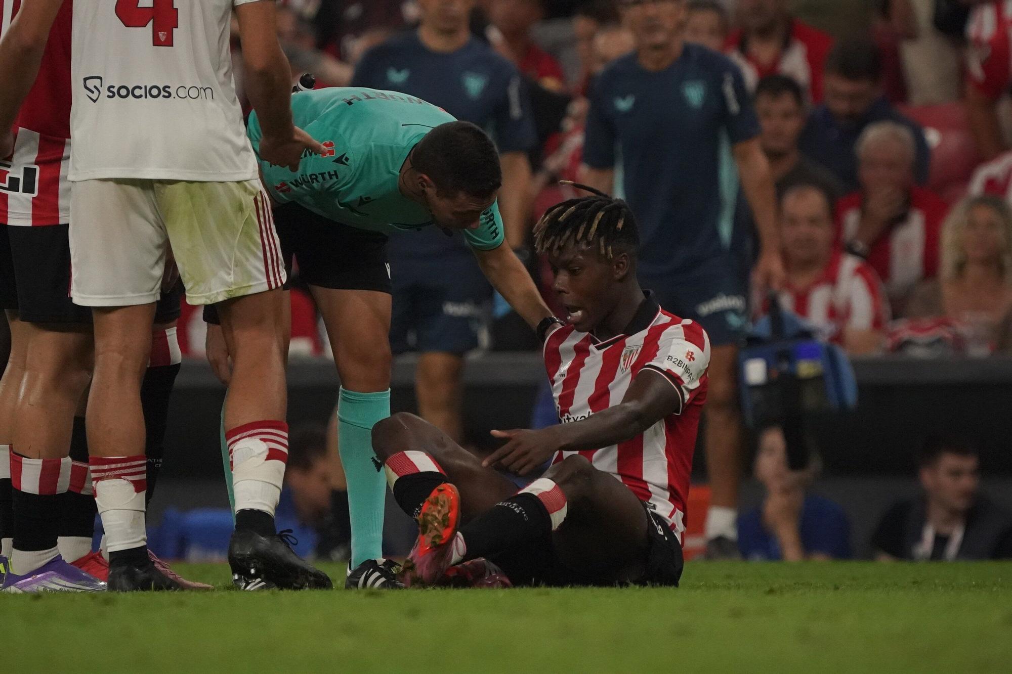 El Athletic-Sevilla, en imágenes