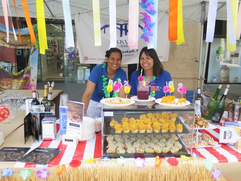 Feria de Verano de la asociación de comerciantes de Urretxu y Zumarraga