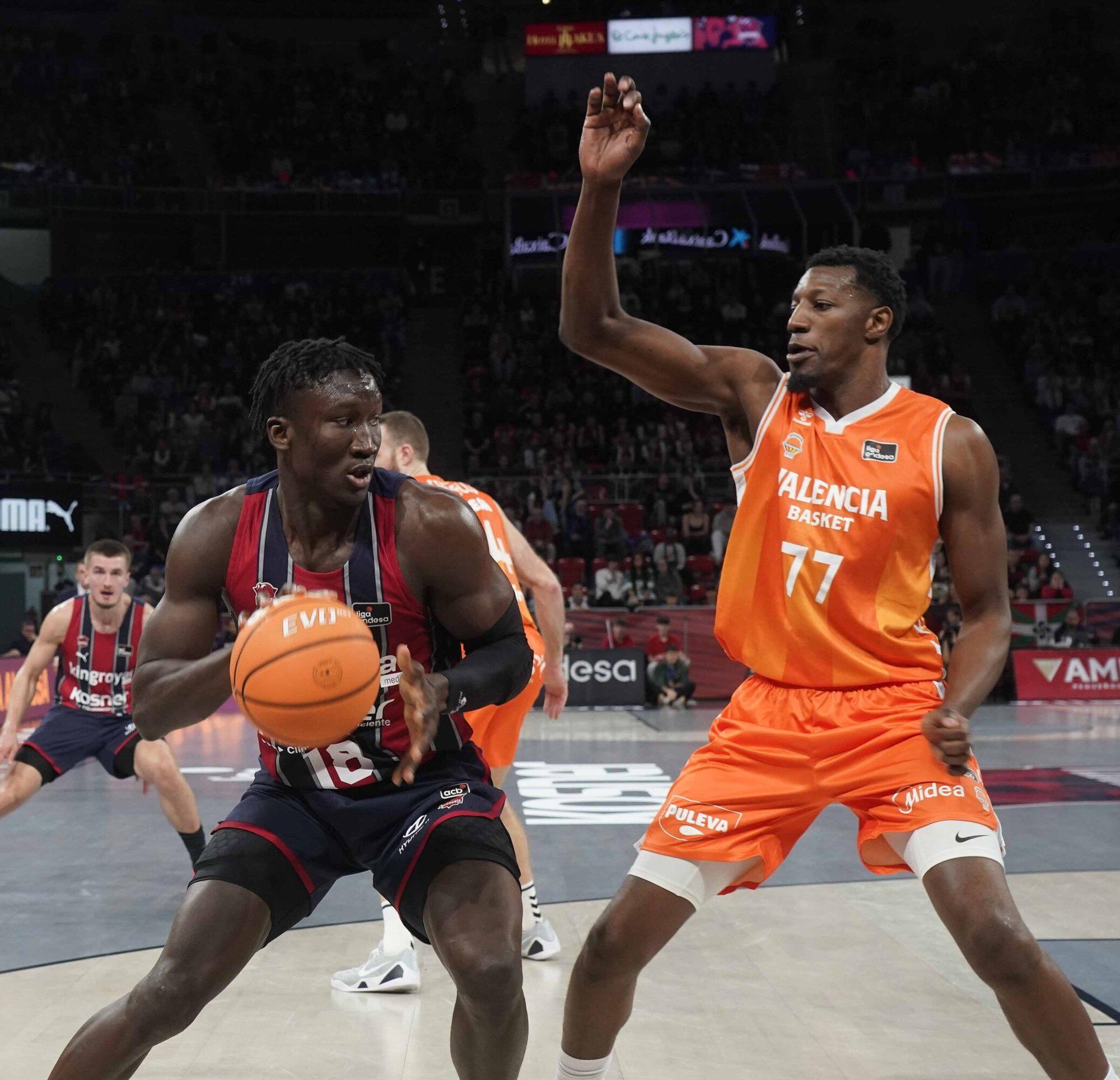 En imágenes: Derrota del Baskonia ante el Valencia Basket