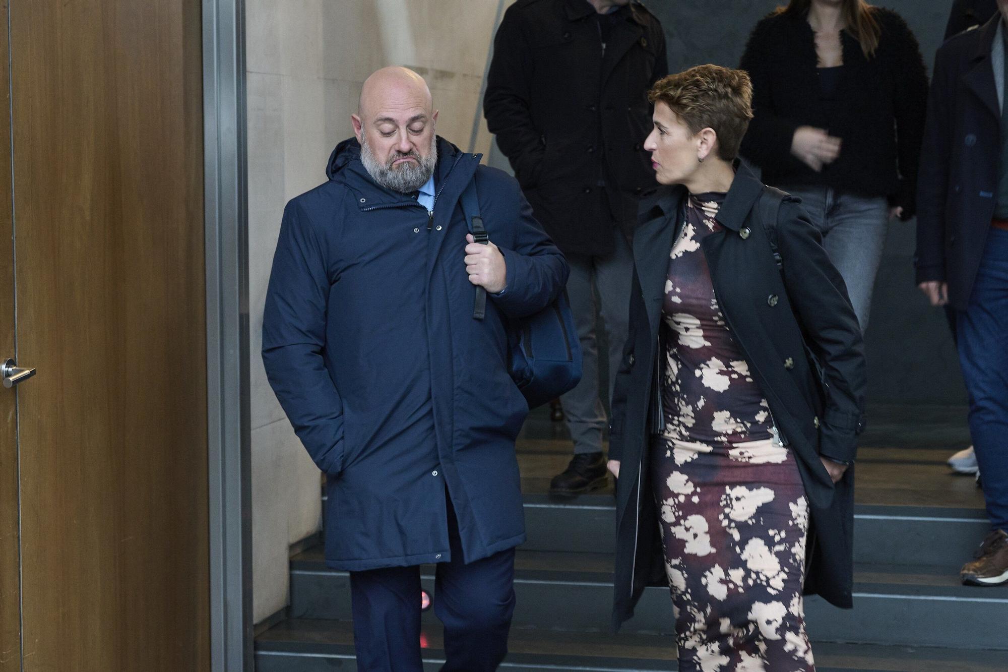 Fotos del pleno del Parlamento de Navarra de este 6 de noviembre
