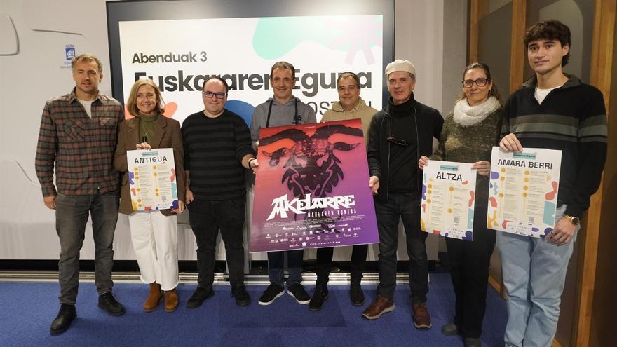 Euskararen Eguna ospatzeko 100 ekitaldi baino gehiago antolatu dira Donostiako 14 auzotan