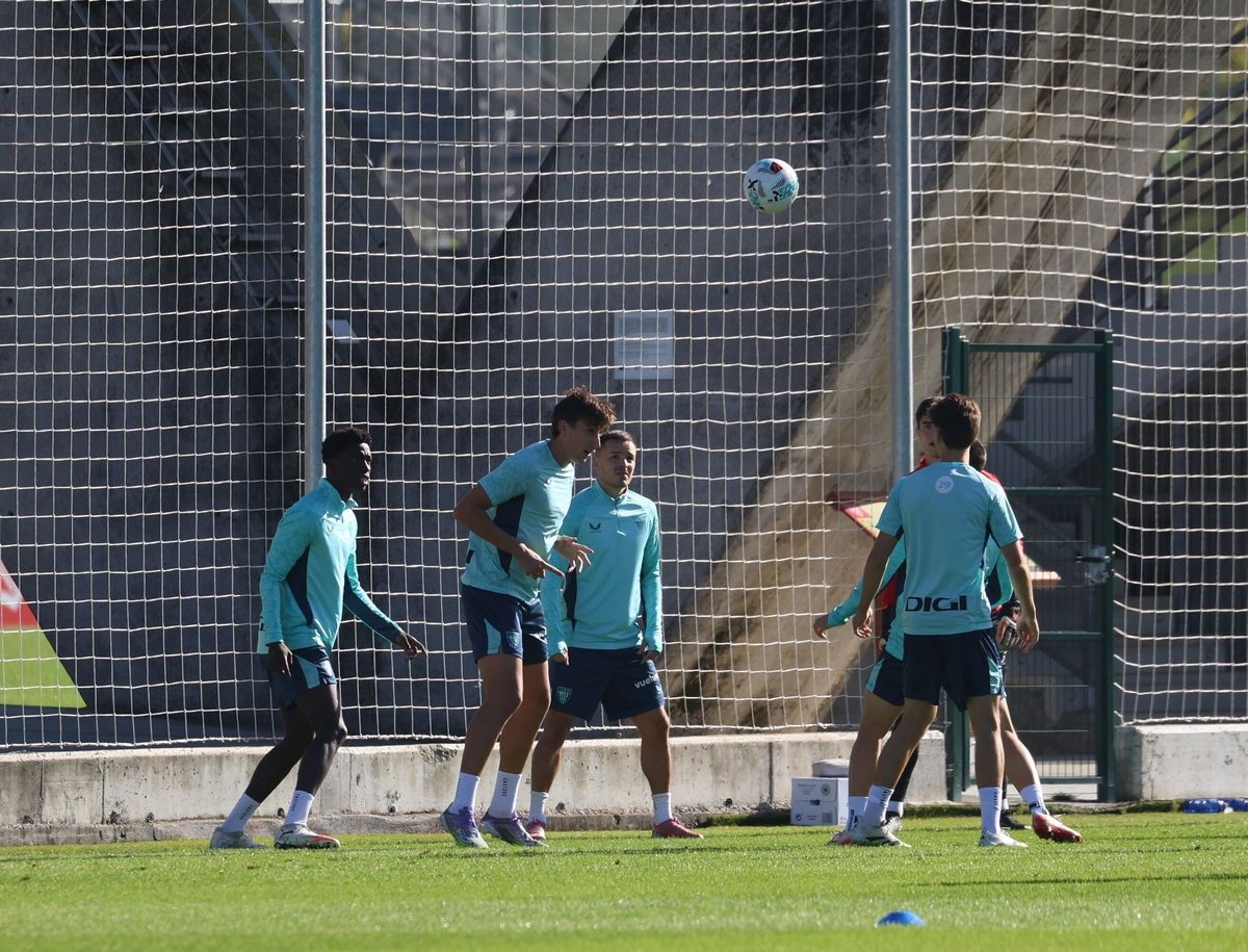 El Athletic vuelve al trabajo sin Sancet, Vesga, Berenguer ni titulares ante el Mallorca---