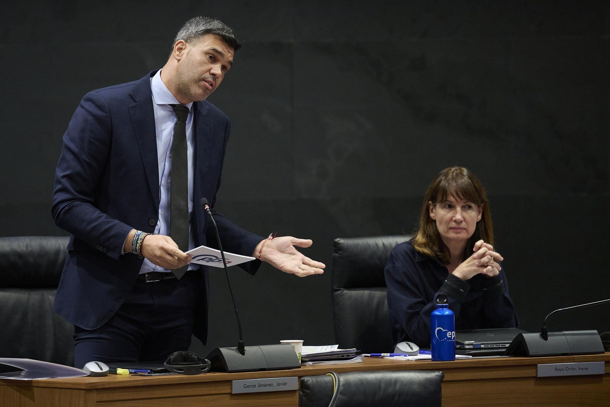 Fotos del pleno del Parlamento de Navarra (jueves 25 de septiembre de 2025)