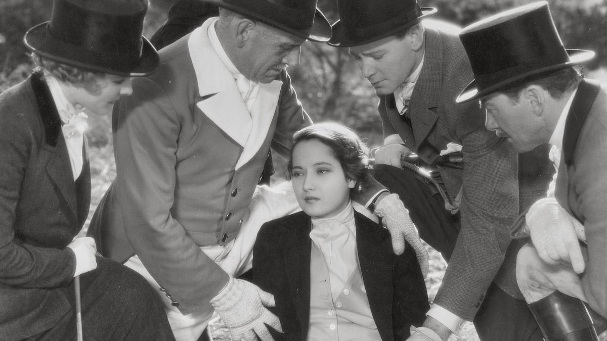 Fotograma de &#039;The Dark Angel&#039; (&#039;El ángel de las tinieblas&#039;, 1935), con guion de Lillian Hellman.