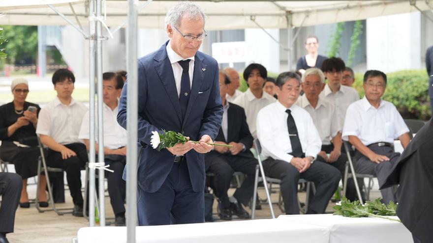 Euskal Herriko Unibertsitateak Bakearen Aldeko Adierazpena sinatu du Hiroshiman