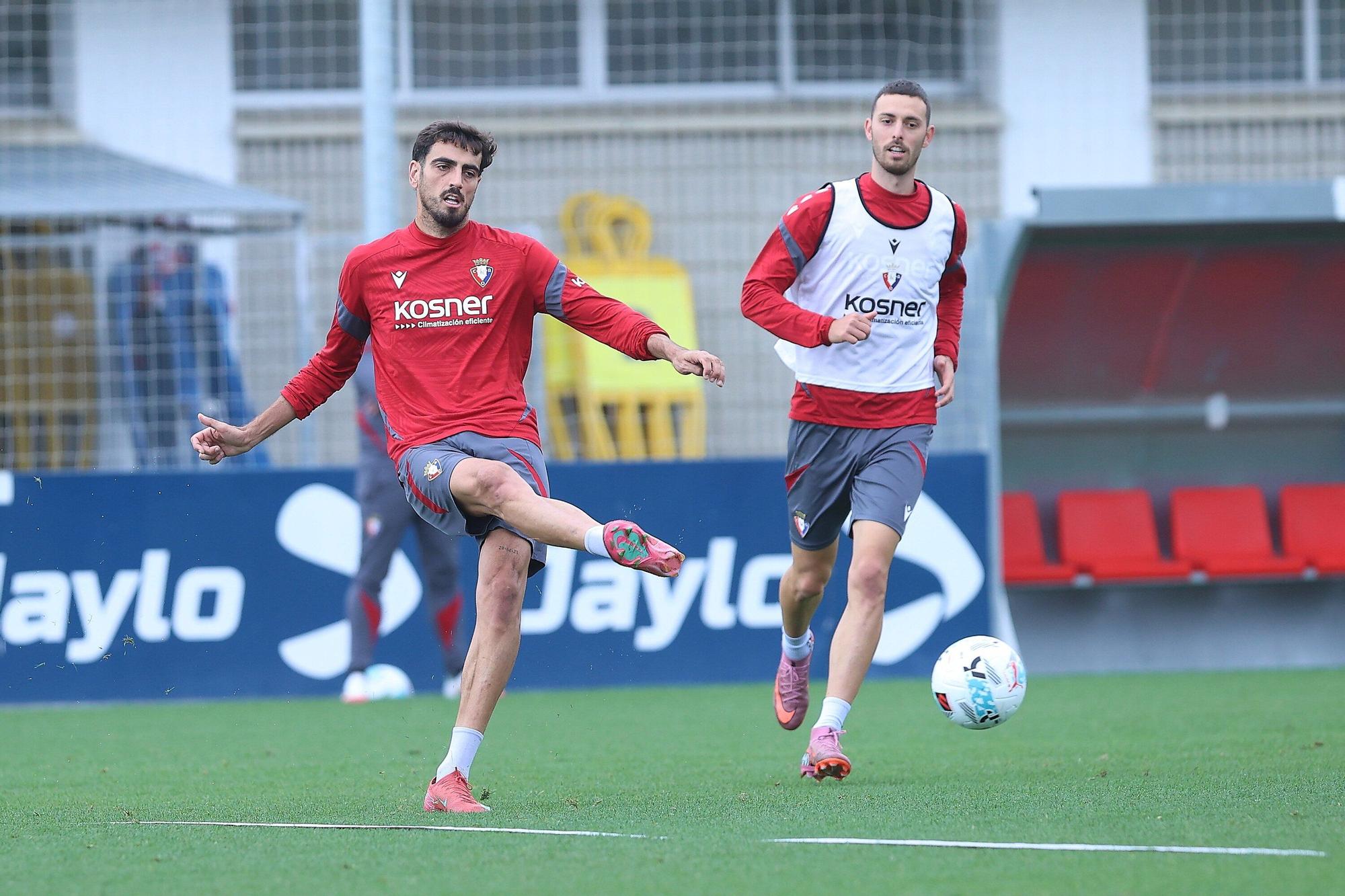 Fotos del entrenamiento de Osasuna (24 de septiembre de 2025)