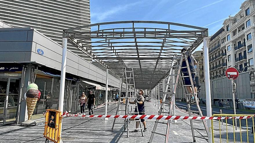 Zinemaldia: Donostia prepara su alfombra roja
