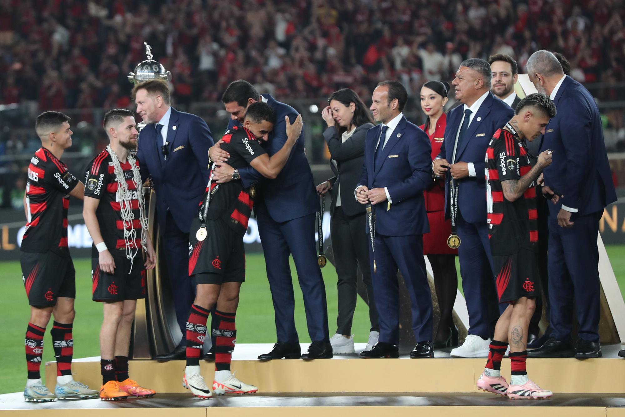En imágenes: Flamengo le da a Brasil el vigésimo quinto título de la Copa Libertadores