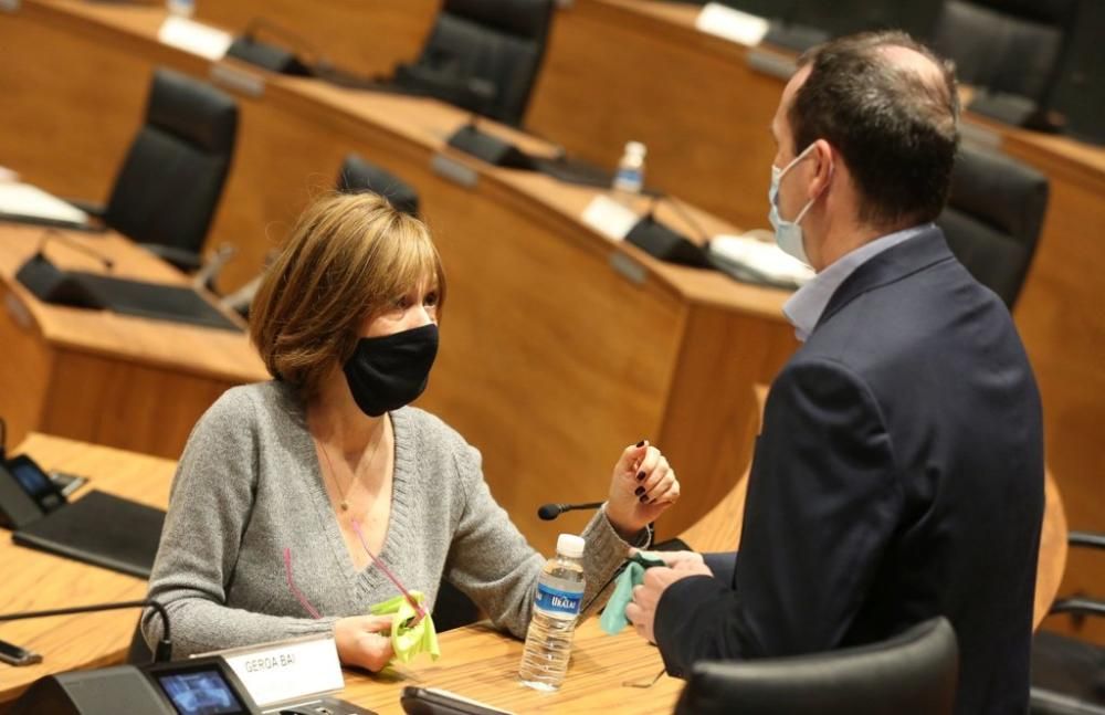Pleno del Parlamento de Navarra (22-04-2021)