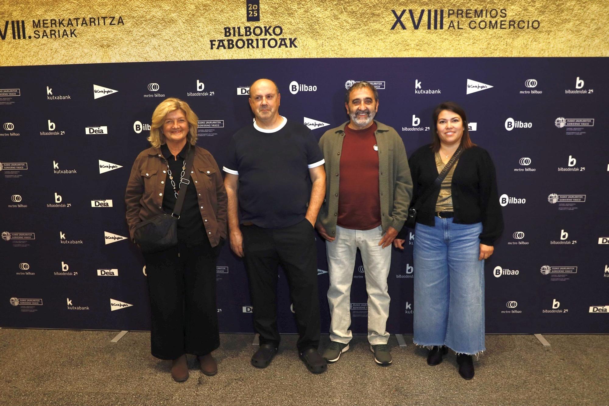 Esther Fernández, Santiago Ruiz, José Manuel Asencor y Magdalena Pacavi.